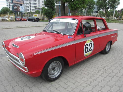 1965 Lotus Ford Consul Cortina Race Car For Sale by Auction