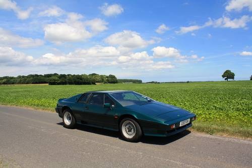 Lotus Esprit Turbo, 1986.   34,000 miles. Two owners from ne For Sale