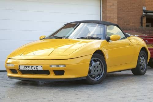 1991 Lotus Elan M100 - Norfolk Mustard Yellow - Sold VENDUTO