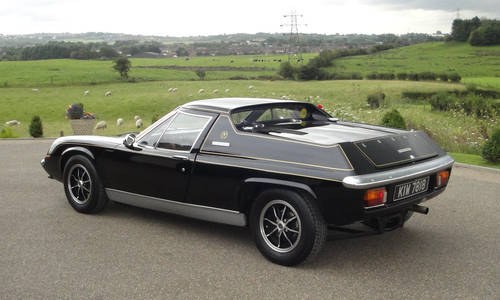1972 Lotus Europa Twin Cam Special JPS For Sale by Auction