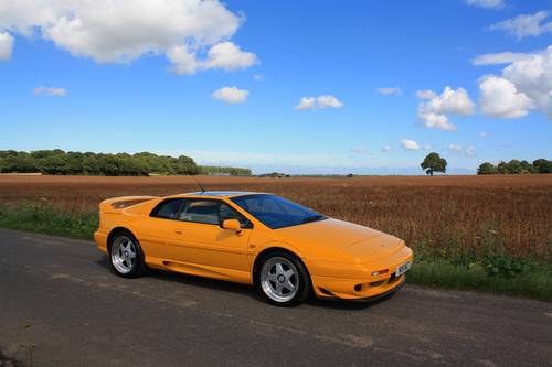 Lotus Esprit Turbo V8, 1996.  Norfolk Mustard. Low Mileage. In vendita