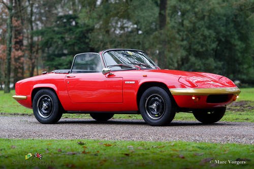 1971 Lotus Elan Sprint Convertible in a beautiful condition For Sale