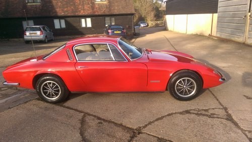 1973 Lotus elan +2 red with oatmeal interior SOLD