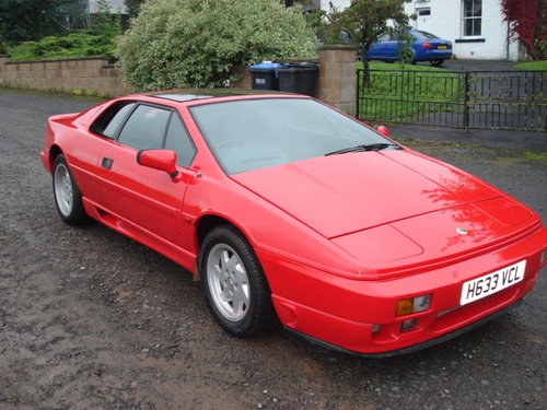 **APRIL AUCTION**.1991 Lotus Esprit Turbo SE For Sale by Auction