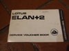 1974 ORIGINAL SERVICE BOOK FOR RDD 880M ROMAN PURPLE ELAN +2S130 For Sale
