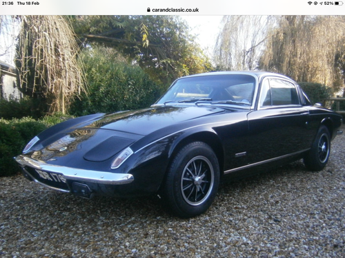 1974 Elan Another Petrolheadclub Project For Sale