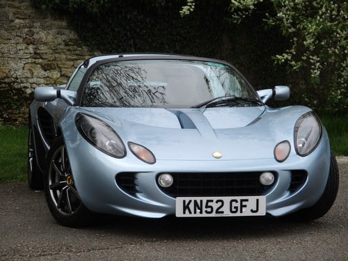 2002 Exceptional, low mileage Lotus Elise 111S 156hp. For Sale