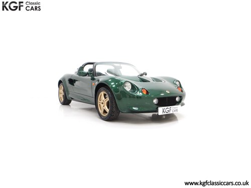 1999 A Collectors Lotus Elise S1 50th Anniversary VENDU