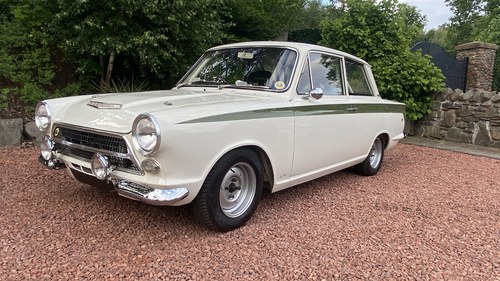 1964 Lotus Cortina mk1 race/rally VERKOCHT
