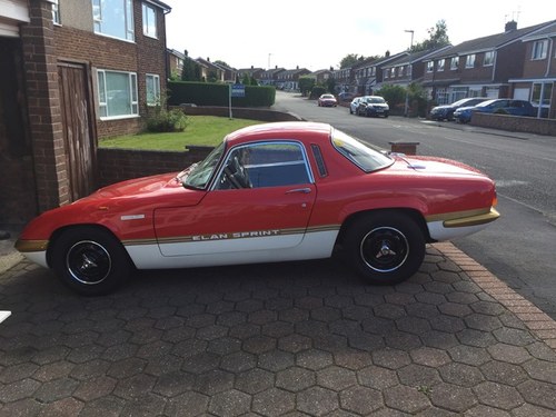 1972 Lotus Elan Sprint FHC  fully restored and ready to drive SOLD