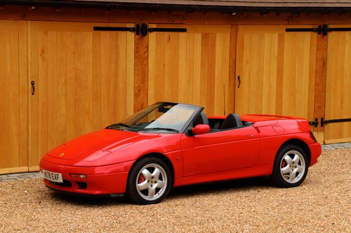 Lotus Elan S2 Turbo M100, 1995.  Calypso Red with Raven In vendita