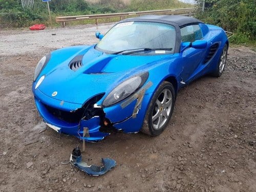 2001 2002 LOTUS ELISE 1.8 ,SALVAGE CAT S EASY EASY FIX For Sale