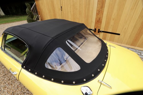 1974 LOTUS ELAN+2 S130/5 CABRIOLET IN YELLOW FAST ROAD SPEC VERKAUFT