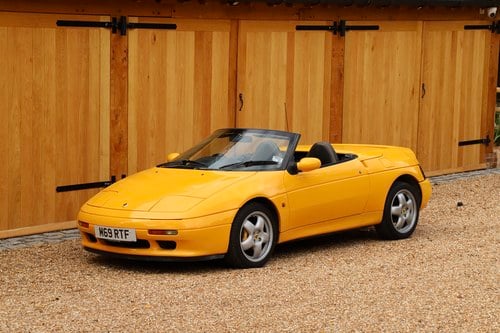 Lotus Elan S2 M100, 1995. Norfolk Mustard. Raven Leather A vendre