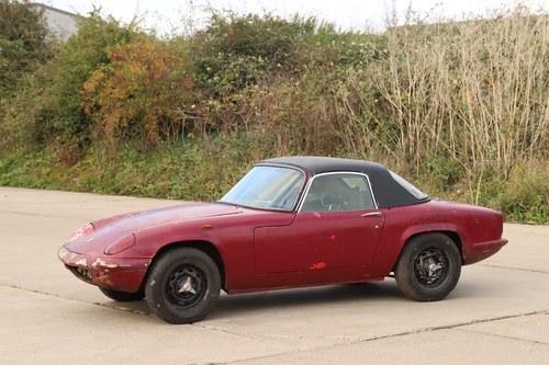 Lotus Elan S4 S/E DHC, 1969.   Barn find! Genuine DHC! SOLD