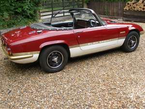 Lotus Elan Sprint DHC 1973 L REG genuine Type 45 body For Sale (picture 4 of 11)