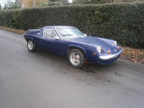 1972 LOTUS EUROPA TWIN CAM REQUIRES LIGHT RECOMMISSIONING &*SOLD* For Sale