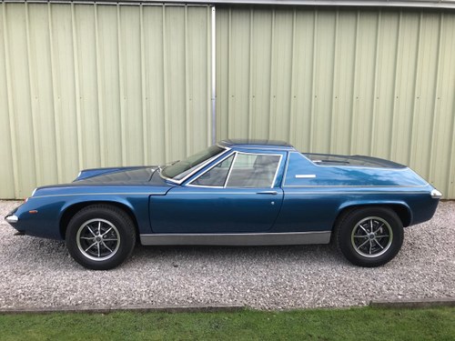 1972 LOTUS EUROPA TWIN CAM SPECIAL BLUE/OATMEAL ** CONCOURS ** SÅLD
