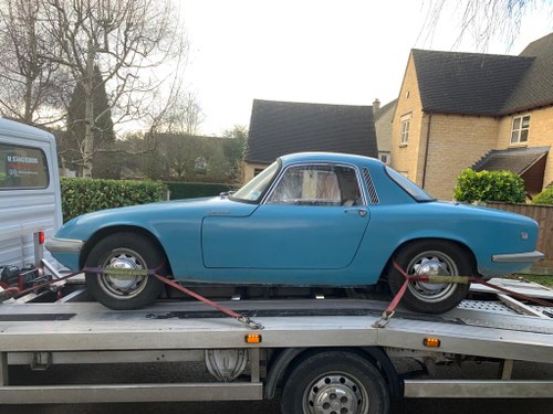 1967 LOTUS ELAN S3 COUPE MEDICI BLUE GENUINE GARAGE FIND!! VERKAUFT