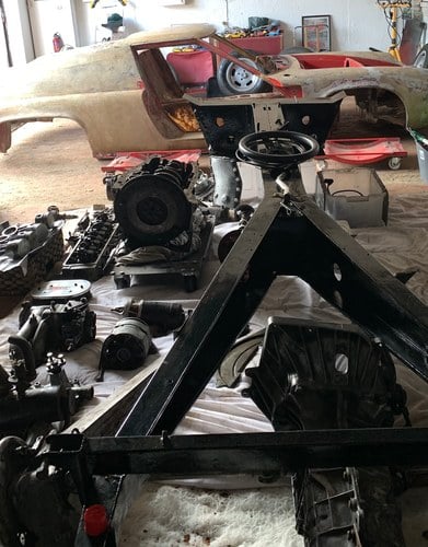 1969 Lotus Europa S2 Project, Type 54 body, reconditioned chassis For Sale