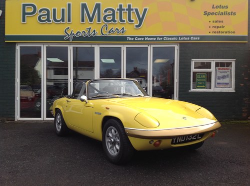 1973 Lotus Elan Sprint DHC SOLD