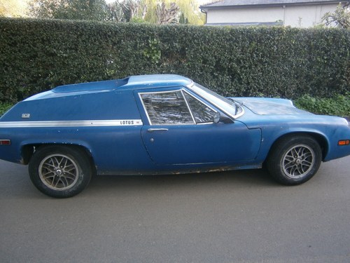 Lotus Europa S2 1970 ALFA ROMEO Engined PROJECT RARE *SOLD*