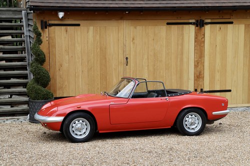 Lotus Elan S3 DHC, 1968.  Fully restored in 2015. For Sale