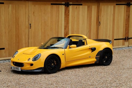 Lotus Elise S1, 1999. Road/Race. Norfolk mustard Yellow. For Sale