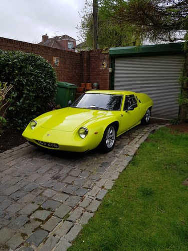 1971 Lotus Europa Banks Engineering no. 9. OFFERS CONSIDERED SOLD
