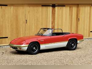 Lotus Elan Sprint DHC, 1972. 20,000 miles from new in total For Sale (picture 1 of 12)