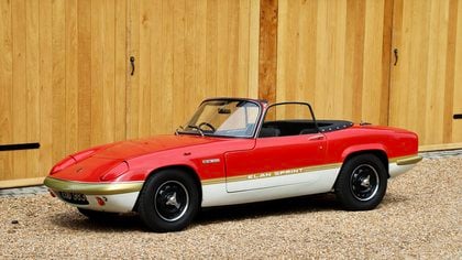 Lotus Elan Sprint DHC, 1972. 20,000 miles from new in total