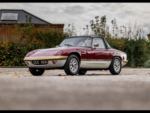 1972 Lotus Elan Sprint For Sale by Auction