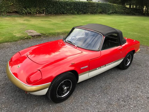 1973 LOTUS ELAN SPRINT D.H.C JUST 24,859 MILES FOR RESTORATION VERKAUFT