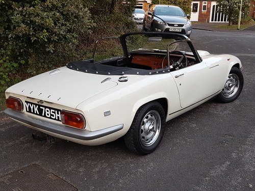 1970 Lotus Elan S4 SE For Sale by Auction