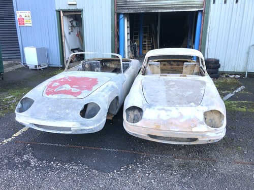 1967 Lotus Elan Pair of DHC and FHC For Sale