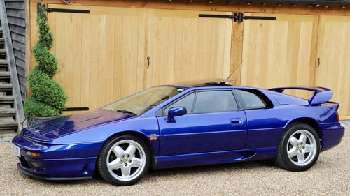 Picture of Lotus Esprit S4 Turbo, 1995.  Azure Blue metallic. - For Sale