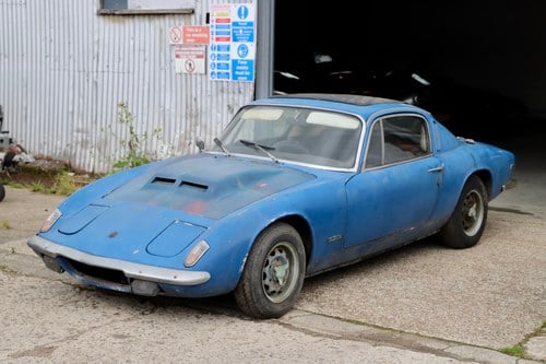 Lotus Elan+2S, 1970. Restoration project. Last used 1986 For Sale