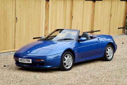 Picture of Lotus Elan SE Turbo M100,  1990.   Pacific Blue metallic. - For Sale