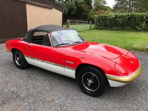 1973 LOTUS ELAN SPRINT D.H.C JUST 2 OWNERS ** GARAGE FIND ** VENDIDO