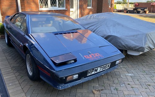 LOTUS ESPRIT TURBO - DRY SUMP - 1 OF 1 - ESSEX BLUE - RESTOR