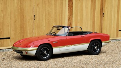 Lotus Elan Sprint DHC, 1972. 20,700 miles from new in total