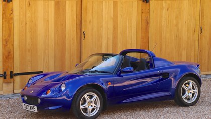 Lotus Elise S1, 1998. 6,600 miles.  2 owners from new.