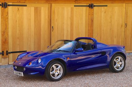Lotus Elise S1, 1998. 6,600 miles.  2 owners from new.