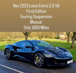 2023 Lotus Emira First Edition 3.5 V6 Manual - Touring Spec