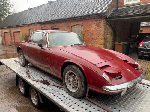 1974 LOTUS ELAN+2 S130 REGENCY RED COMPLETE ''GARAGE FIND'' VENDIDO