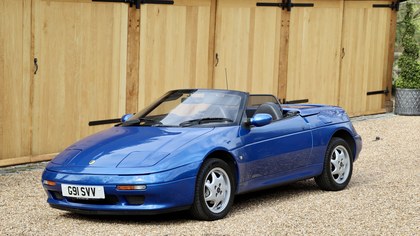 Lotus Elan SE Turbo, 1990.  Pacific Blue Metallic