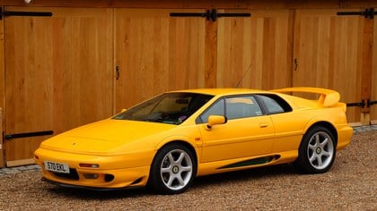 Lotus Esprit twin-turbo V8, April 2000.  2 owners from new.