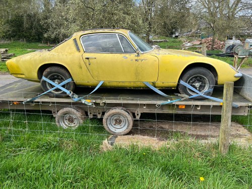 1973 LOTUS ELAN+2 S130 COMPLETE RESTORATION PROJECT VERKAUFT