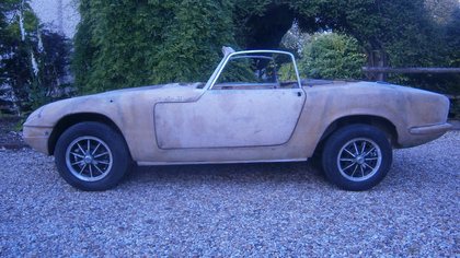 LOTUS ELAN S3 TYPE 45 (DHC) 67 ROLLING CHASSIS RESTO PROJECT