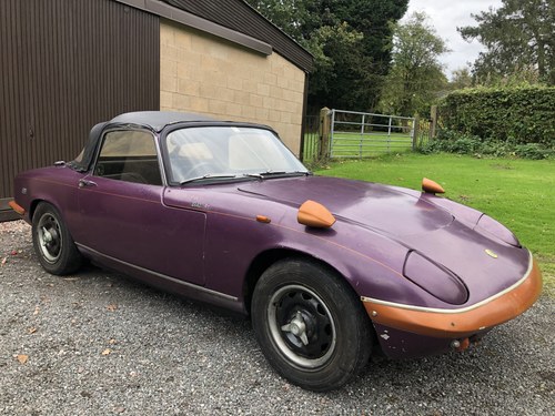 1967 LOTUS ELAN S3 SE D.H.C ''GARAGE FIND'' FOR RESTORATION SÅLD